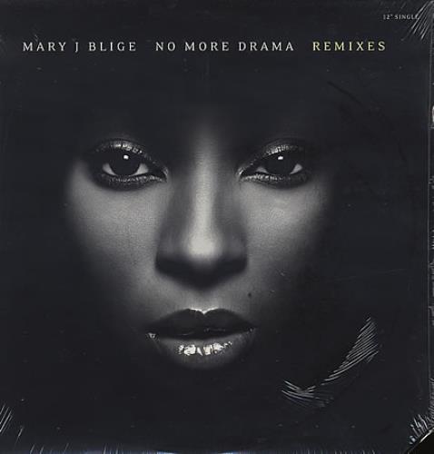 Mary J. Blige - No More Drama - Remixes - 12" Single - $1 Bin