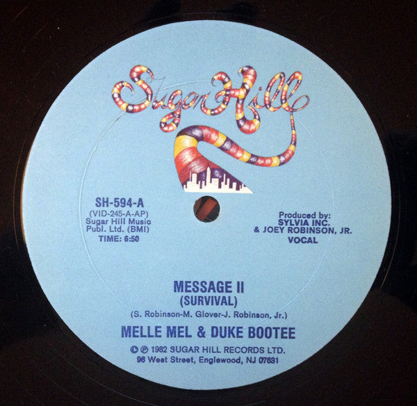 Melle Mel & Duke Bootee – Message II (Survival) - $1 Bin