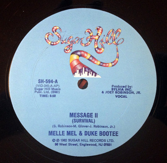Melle Mel & Duke Bootee – Message II (Survival) - $1 Bin