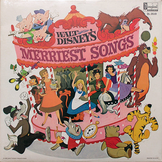 Various Artists - Walt Disney's Merriest Songs - Used