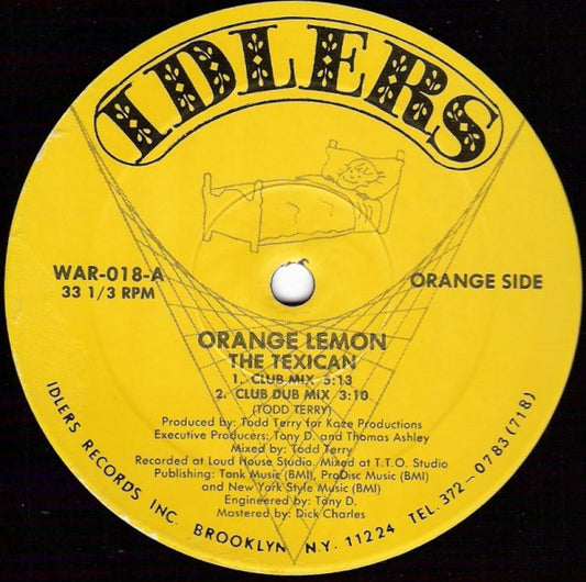 Orange Lemon - The Texican / Dreams Of Santa Anna - used