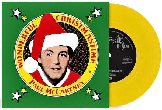 Paul McCartney - Wonderful Christmastime - 7’’ Canary Yellow Vinyl