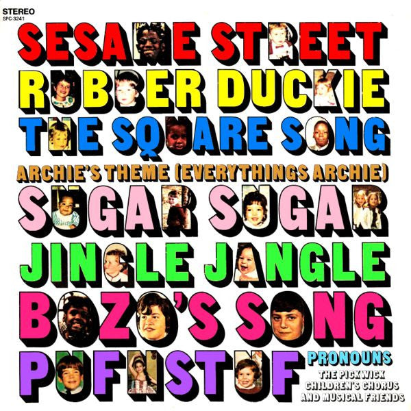 Pickwick Children's Chorus - Sesame Street & Other Children's Pop Hits! - Used