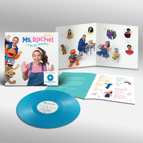 Ms. Rachel - I'm So Happy - Blue Vinyl