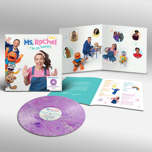 Ms. Rachel - I'm So Happy - Purple Vinyl