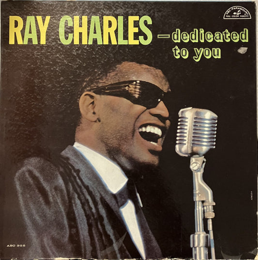 Ray Charles - ...Dedicated To You - Used
