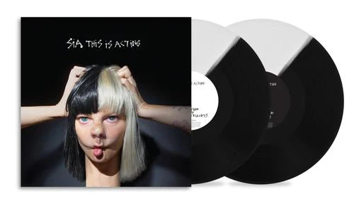 Sia - This Is Acting - Black / White Split Vinyl