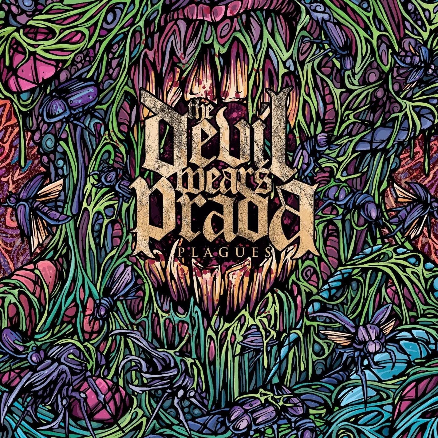 The Devil Wears Prada - Plagues - Rainbow Road' Colored Vinyl