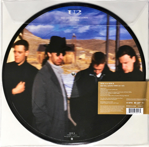 U2 - Red Hill Mining Town (2017 Mix) - RSD Picture Disc - Used