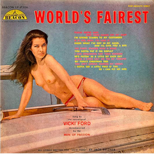 Vicki Ford Accompanied By The Men of Passion - World's Fairest - Used