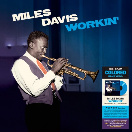 Miles Davis - Workin' - Blue Vinyl - Import