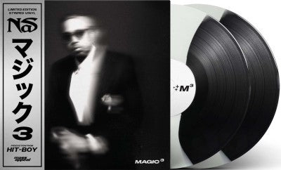 Nas - Magic 3 - Striped Black & White Color Vinyl