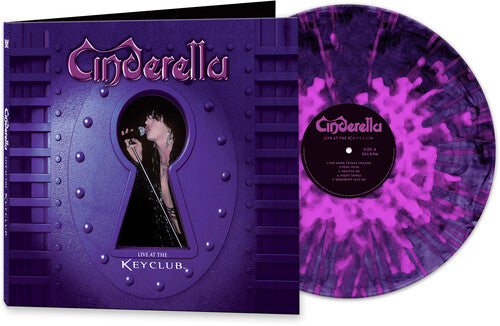 Cinderella - Live At The Key Club - Marble Purple Splatter