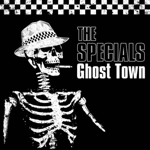 The Specials - Ghost Town - Black/White Splatter