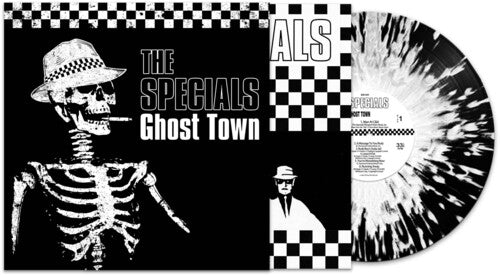 The Specials - Ghost Town - Black/White Splatter