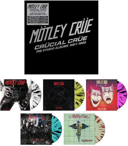 Motley Crue - Crucial Crue: The Studio Albums 1981-1989