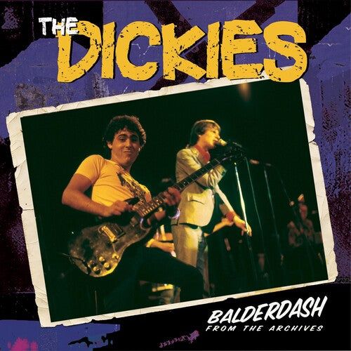 The Dickies - Balderdash: From The Archive - Yellow/ purple Splatter