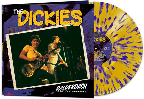 The Dickies - Balderdash: From The Archive - Yellow/ purple Splatter