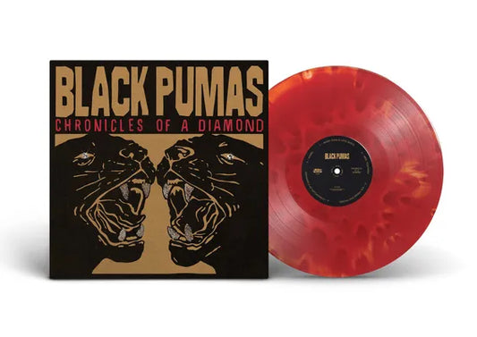 Black Pumas - Chronicles Of A Diamond - Cloudy Clear/Red Vinyl