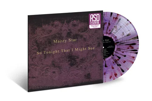 Mazzy Star - So Tonight That I Might See - Violet Smoke with Purple & Black Splatter Colored Vinyl