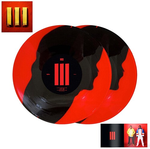 Nas - King's Disease III - Red & Black Striped Color Vinyl