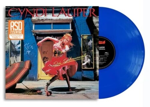 Cyndi Lauper - She's So Unusual - Opaque Blue Vinyl