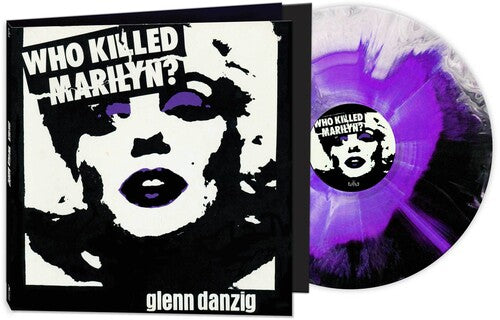 Glenn Danzig - Who Killed Marilyn? - White Purple Black Haze Vinyl