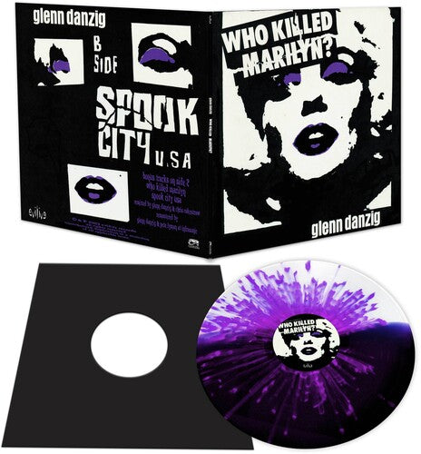 Glenn Danzig - Who Killed Marilyn? - Black with Purple/White Splatter Vinyl