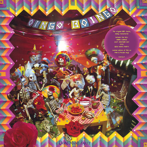 Oingo Boingo - Dead Man's Party - Purple & Pink Colored Vinyl