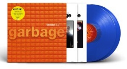 Garbage - Version 2.0 - Transparent Blue Colored Vinyl