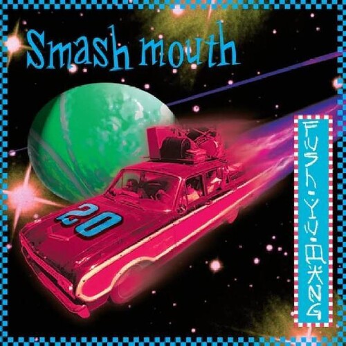 Smash Mouth - Fush Yu Mang - Strawberry with Black Swirl Vinyl