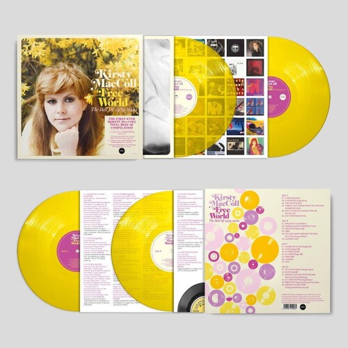 Kirsty MacColl - Free World: The Best Of Kirsty Maccoll 1979-2000 - Yellow Vinyl