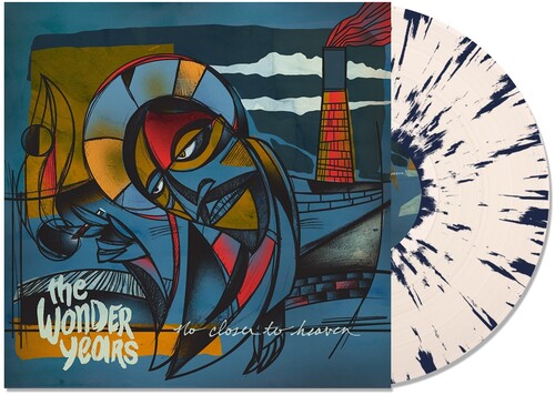 The Wonder Years - No Closer To Heaven - Clear with Blue Splatter Vinyl