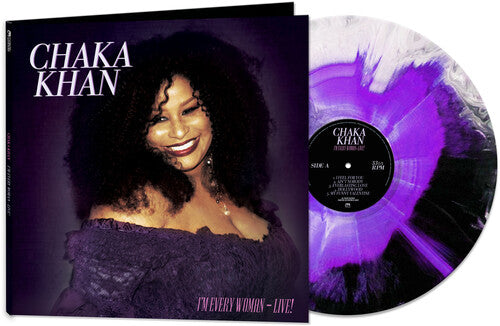 Chaka Khan - I'm Every Woman: Live - Purple/White Haze Colored Vinyl