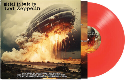 Various Artists - Metal Tribute To Led Zeppelin - Red Colored Vinyl