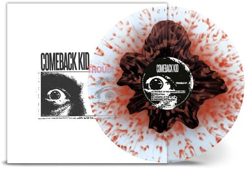 Comeback Kid - Trouble - Clear/Black Yolk with Red Splatter Vinyl