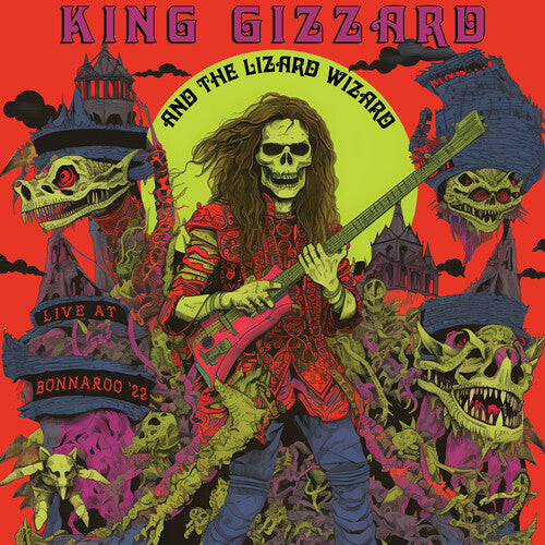 King Gizzard & The Lizard Wizard - Live At Bonnaroo 22 - Red/Green Colored Vinyl