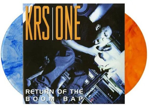 KRS-One - Return Of The Boom Bap - Orange & Blue Swirl Vinyl