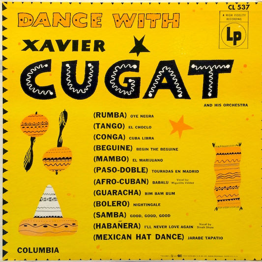 Xavier Cugat - Dance With Cugat - Used