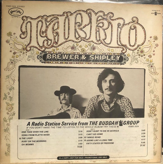 Brewer & Shipley - Tarkio - Used