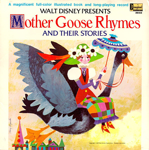 Walt Disney - Mother Goose Rhymes And Their Stories - Used