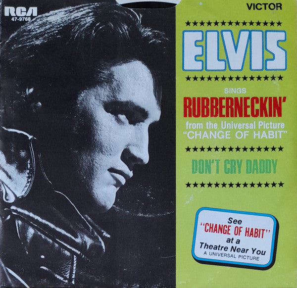 Elvis Presley - Don't Cry Daddy/Rubberneckin' - Used