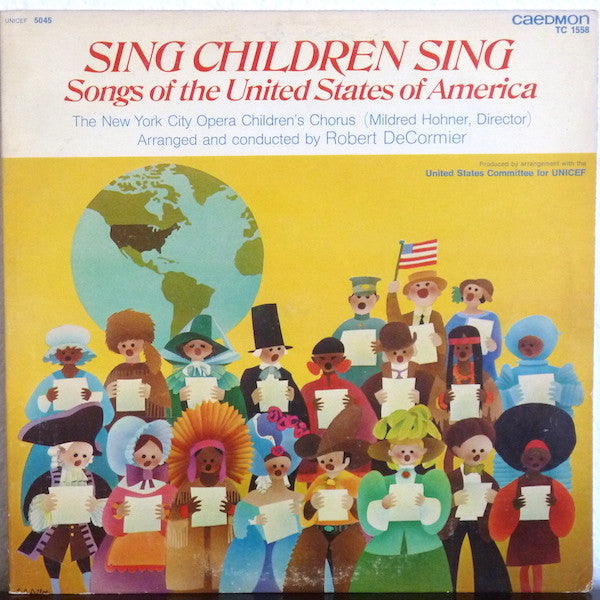 The New York City Opera Children's Chorus - Sing Children Sing Songs of the USA - Used