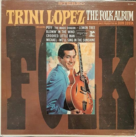 Trini Lopez - The Folk Album - Used