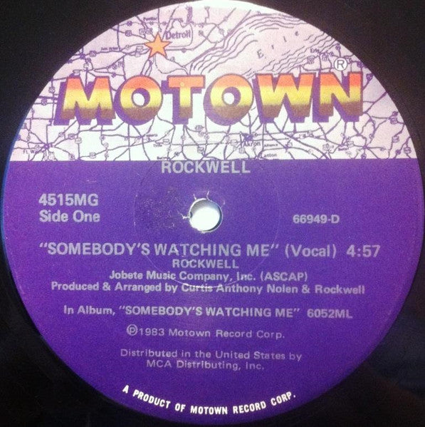 Rockwell - Somebody's Watching Me - Used