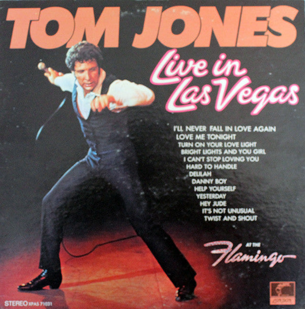 Tom Jones - Live In Las Vegas - Used