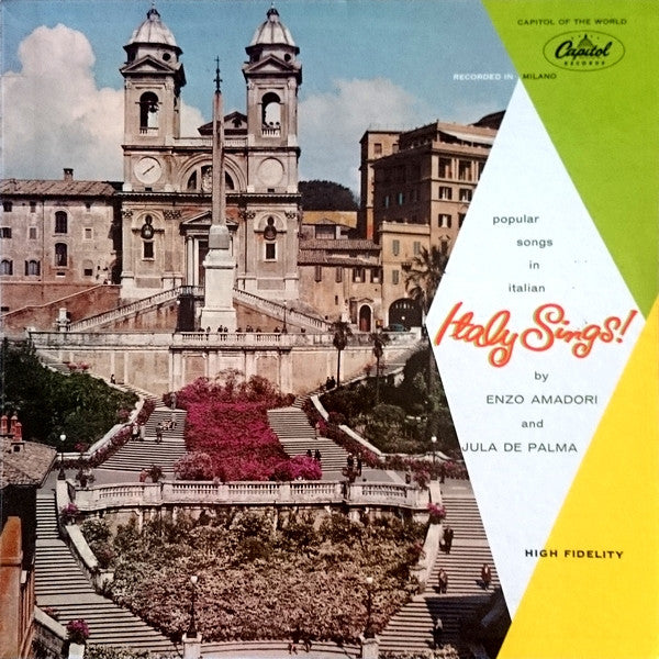 Enzo Amadori & Jula De Palma - Italy Sings - Used