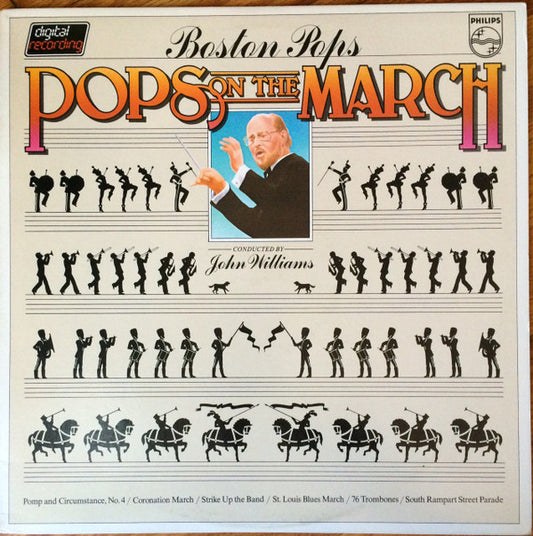 Boston Pops Conducted By John Williams - Pops On The March - Used