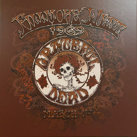 The Grateful Dead - Fillmore West, San Francisco, Ca 3/ 1/ 1969