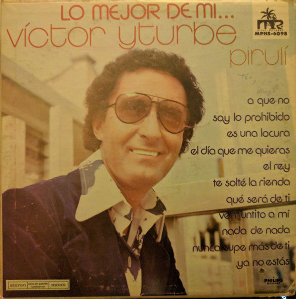 Victor Yturbe "Piruli" - Lo Mejor De Mi... - Used